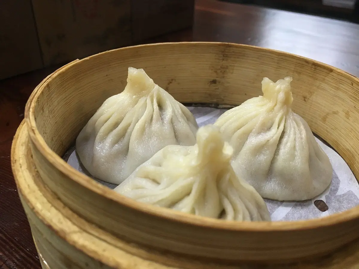 Go-Believe-Bakery-Shop-Steamed-Soup-Dumplings-New-York Steamed Soup Dumplings - Tender dumplings with juicy soup - filled centers at Go Believe, a Bakery Shop in New York